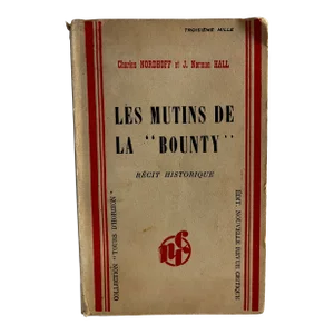 1935 French Unbound Mutiny on the Bounty Book