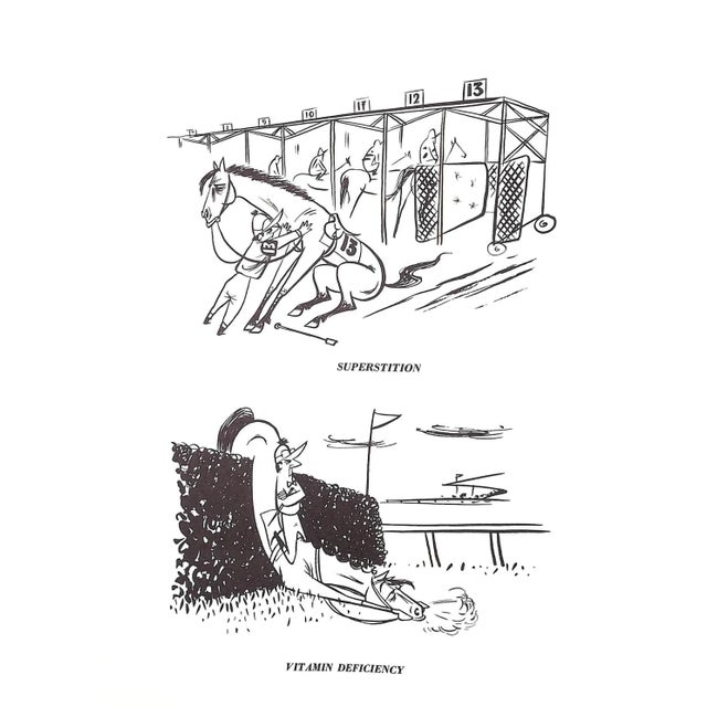 "Peb's Equine Comedy" 1957 Peb (Inscribed) For Sale - Image 13 of 13