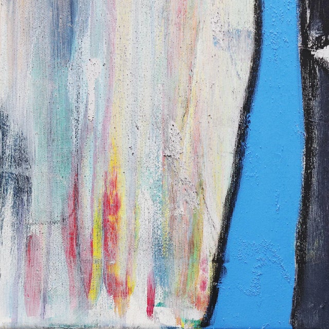 December's Horses - Original Abstract Expressionism Cubism Artwork by Federico Pinto Schmid For Sale - Image 4 of 9