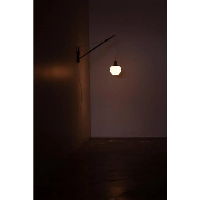 Wood Wall Lamp by Bank Jensen & Iversen for Louis Poulsen For Sale - Image 7 of 12