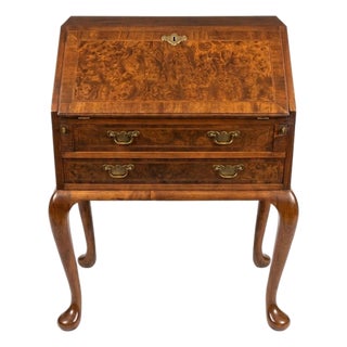 1960s Queen Anne Writing Desk For Sale