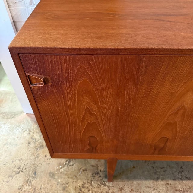 Henry Rosengren Hansen Model 49 Credenza, Teak, Denmark, 1960s For Sale - Image 11 of 12