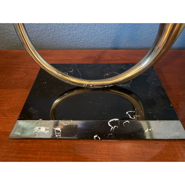 1980s Bronze Sculpture by Paul Wegner Entitled "Swingin Blowing Playin" For Sale - Image 15 of 16