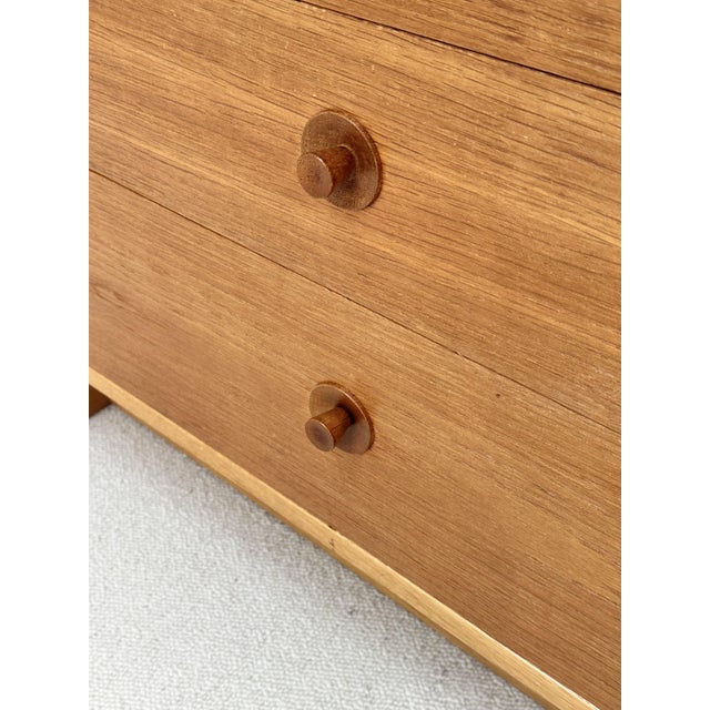 Wood Small Chest of Drawers Öresund by Børge Mogensen, Andersson & Söner, Sweden, 1960s For Sale - Image 7 of 9