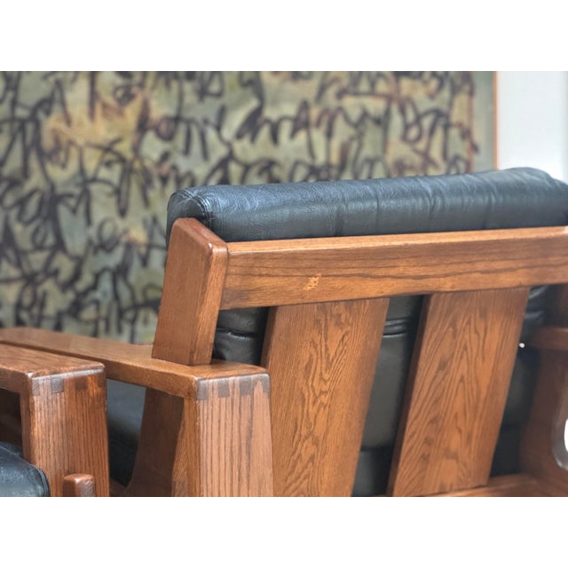 Black Esko Pajamies for Asko, Pair of "Bonanza" Lounge Chairs, 1960s For Sale - Image 8 of 12