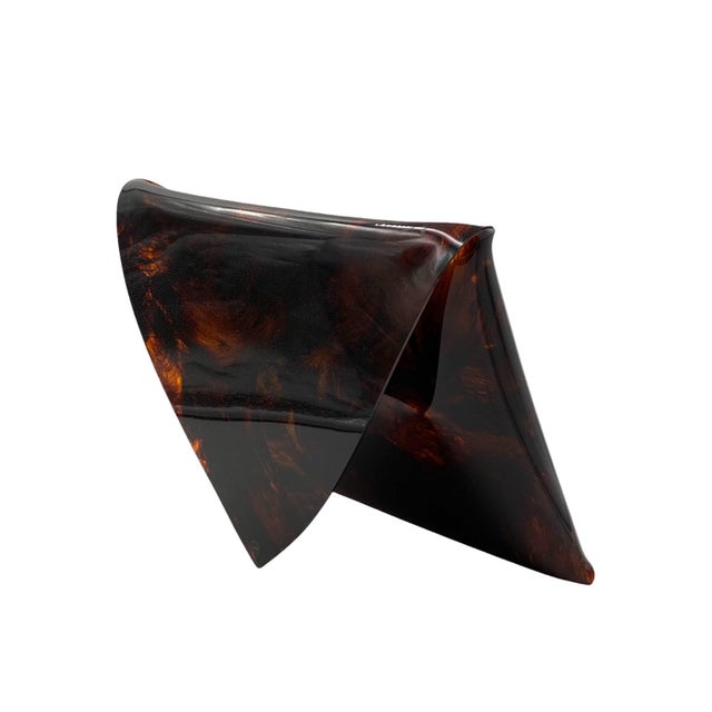 Hollywood Regency Mail Shaped Magazine Rack, 1970s For Sale - Image 10 of 18