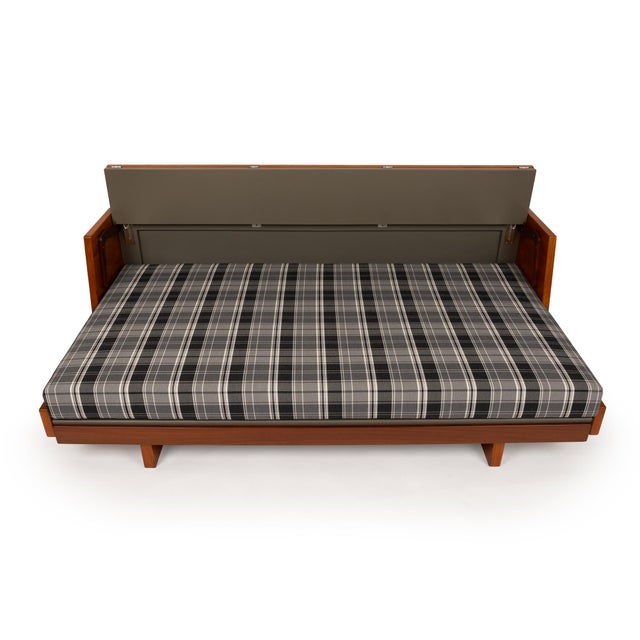 GETAMA Vintage Hans Wegner Daybed Ge77 for Getama 1960s For Sale - Image 4 of 13