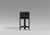 Modern Sunset Bar Stool in Teal Fabric and Black Stained Ash by Javier Gomez For Sale - Image 6 of 6