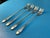 1958 Reed & Barton "The Diamond" Sterling Cocktail Forks by Gio Ponti - Set of 4 For Sale In Atlanta - Image 6 of 6