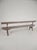 Victorian Pitch Pine Railway Bench with Reversible Backrest For Sale - Image 4 of 14