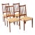 Mogens Kold Set of 4 Dining Chairs Designed by Arne Hovmand Olsen With Newly Woven Danish Cord Seats For Sale