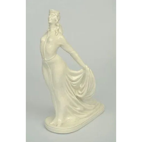 1960s. Riga Porcelain Factory, Latvia, author Abesoloms Baramidze. Porcelain, handmade. Height 37 cm.