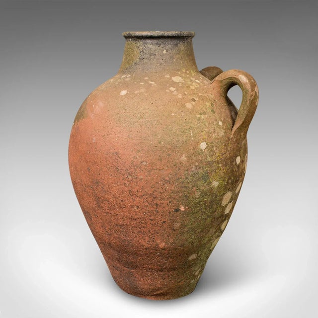 1900 - 1909 Antique Olive Planter, Italian, Terracotta, Garden Jardiniere, Victorian, c.1900 For Sale - Image 5 of 9