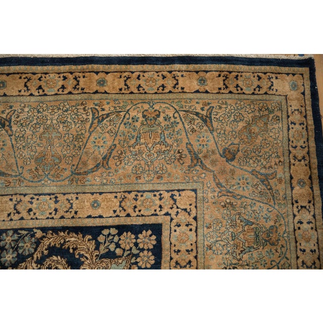 Vintage Tea Washed Kerman Carpet - 9'7" x 13'8" For Sale - Image 11 of 12