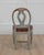 18th Century Swedish Gustavian Chair with Original Paint and Leather Seat For Sale In Atlanta - Image 6 of 7