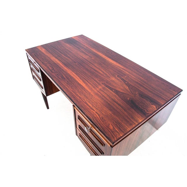 1960s Vintage Danish Teak Desk, 1960s For Sale - Image 5 of 18