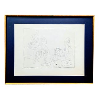 Pablo Picasso, Danses, Nudes, Lithograph, 1954 For Sale