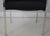 Pair Jens Risom Black & Chrome Mid Century Modern Chairs For Sale - Image 10 of 18