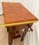 Vintage Butcher Block Carving Table Oak Base With Drawer Shelf End Cut Maple Top For Sale - Image 14 of 15