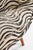 Sculptural Sofa in Beech and Zebra-Pattern Fabric attributed to Folke Jansson, 1950s For Sale - Image 3 of 7