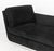 Late 20th Century Modern Black Upholstered Chaise Longue For Sale - Image 5 of 8