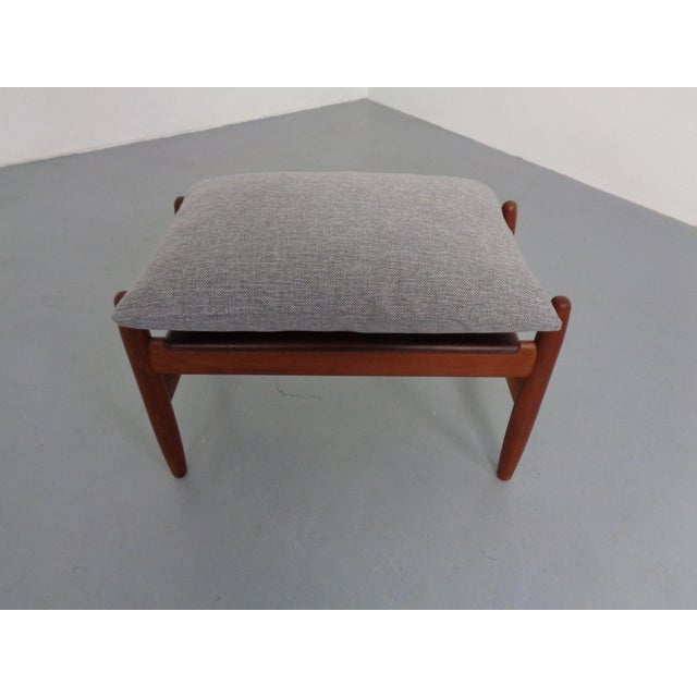 Danish Teak Stool by Hans Olsen for Frem Røjle, 1960s For Sale - Image 6 of 16