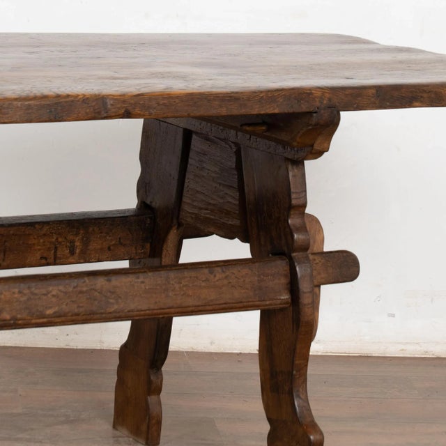 Early 19th Century French Farm Table For Sale - Image 10 of 13