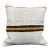 Turkish Hemp Pillow Cushion Natural Beige Orange Cushion Cover 20"x20" For Sale