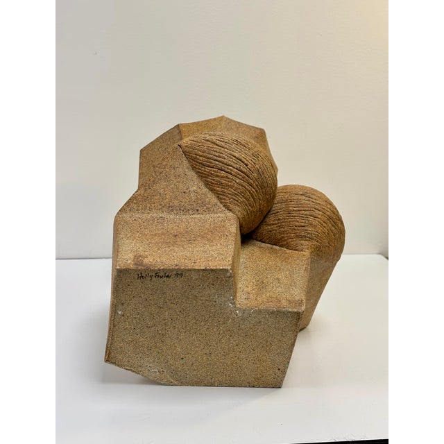 Vintage Holly Fischer Pottery Sculpture For Sale - Image 9 of 13