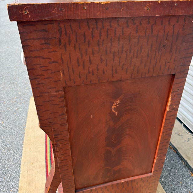 Antique Pennsylvania Grain-Painted Empire Chest of Drawers, Circa 1850s For Sale - Image 11 of 18