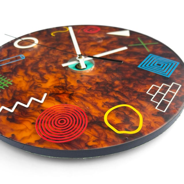 2020s "Primary Smoke" Wall Clock by Kim Mullis as Wilderness Bodies For Sale - Image 5 of 7