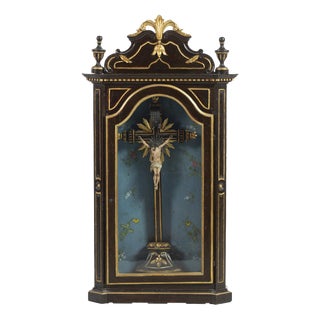 Sacred Art Oratory of Quenn Mary 19th Century For Sale
