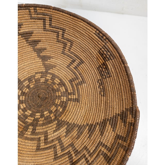 Early 20th Century Early 20th Century Native American Indian Western Apache Basket For Sale - Image 5 of 18