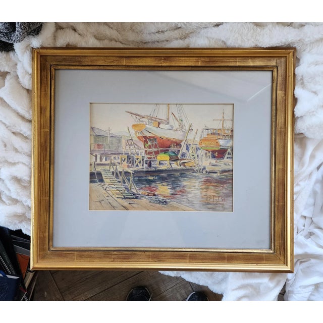 Justin Faivre Painting "Under Repair" For Sale In San Antonio - Image 6 of 6