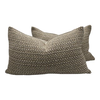 Misia La Fleche Dor Sépia Pillows- A Pair For Sale