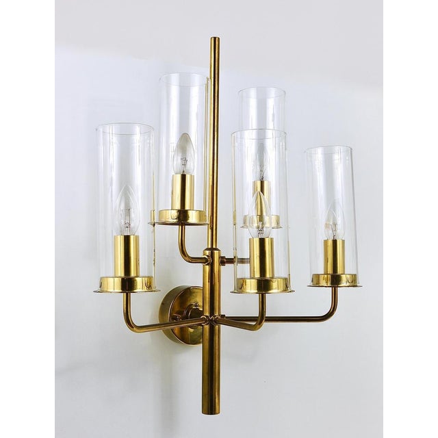 Hans-Agne Jakobsson Sonata Midcentury 5-Armed Sconce Wall Light, Markaryd, 1960 from Hans-Agne Jakobsson Ab Markaryd For Sale - Image 9 of 18
