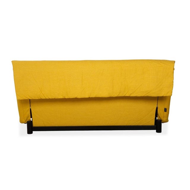 Yellow Orange Fabric Multy Three-Seater Sofa with Manual Function from Ligne Roset For Sale - Image 10 of 12