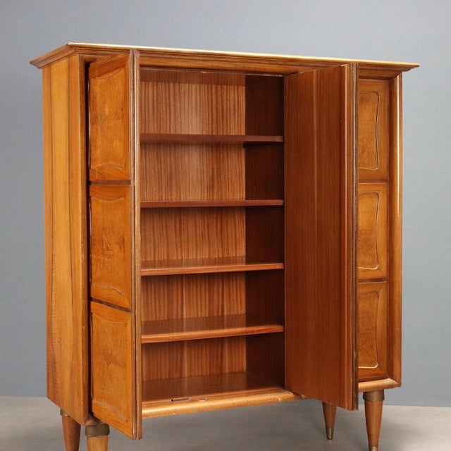 Vintage Sideboard in Walnut, 1950s For Sale - Image 3 of 13