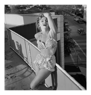 Marilyn Monroe in A Bikini, Silver Gelatin Fibre Print, 1951