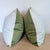 Not Yet Made - Made To Order Galbraith & Paul Tusk Pillows in Blue and Green- Pair 22" For Sale - Image 5 of 5