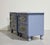 Wood Mid Century Traditional Nightstands Brass Hardware in Blue - Newly Painted For Sale - Image 7 of 13