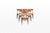 A beautiful set of six danish dining chairs by farstrup, crafted in solid teak with elegant, timeless lines. The chairs...