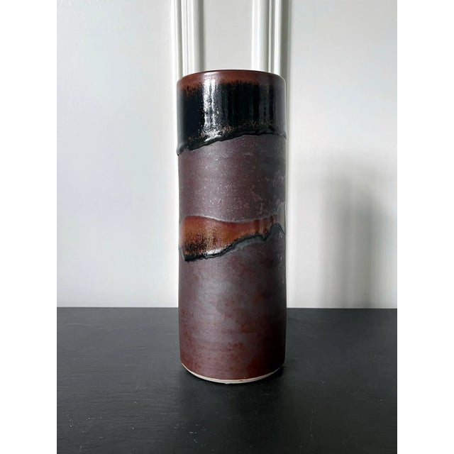 Mid 20th Century Ceramic Vase by Brother Thomas Bezanson For Sale - Image 12 of 13