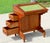 Mid 19th Century Antique 1860s Victorian Walnut Davenport Writing Desk English Slant Front Secretary With Original Green Baize Top For Sale - Image 5 of 18