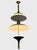 Jellyfish-Inspired Brass and Metal Hanging Light For Sale - Image 11 of 12