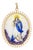 Our Lady of the Immaculate Conception Medal in 19.2k Gold. For Sale