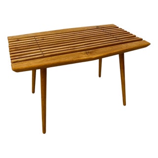 Mid-Century Oak Coffee Table, 1970s For Sale