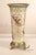 Late 20th Century Hand Painted Porcelain Decorative Vase with Gilded Metal Base and Cap For Sale - Image 5 of 17