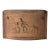 Cast Iron Piece Is an Antique American Pioneer or Country Western Themed Relief Panel For Sale