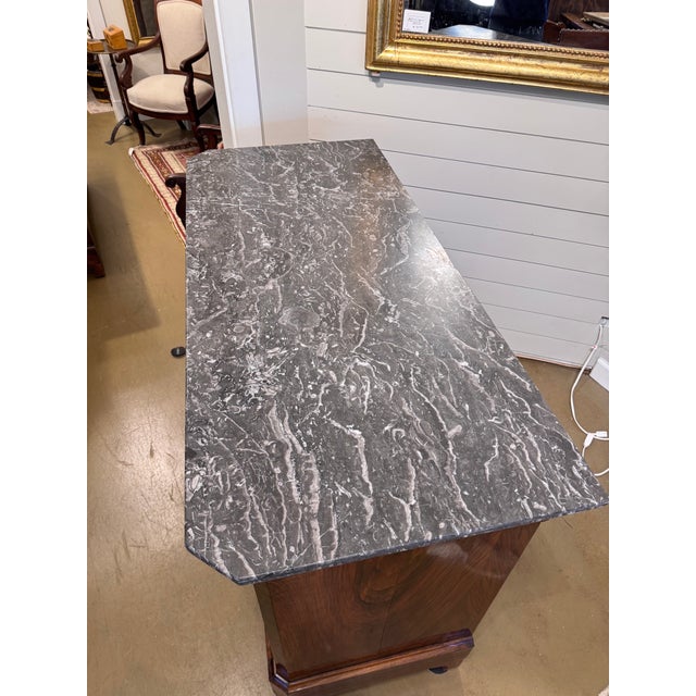 19th Century Louis Philippe Chest With Marble For Sale - Image 16 of 17
